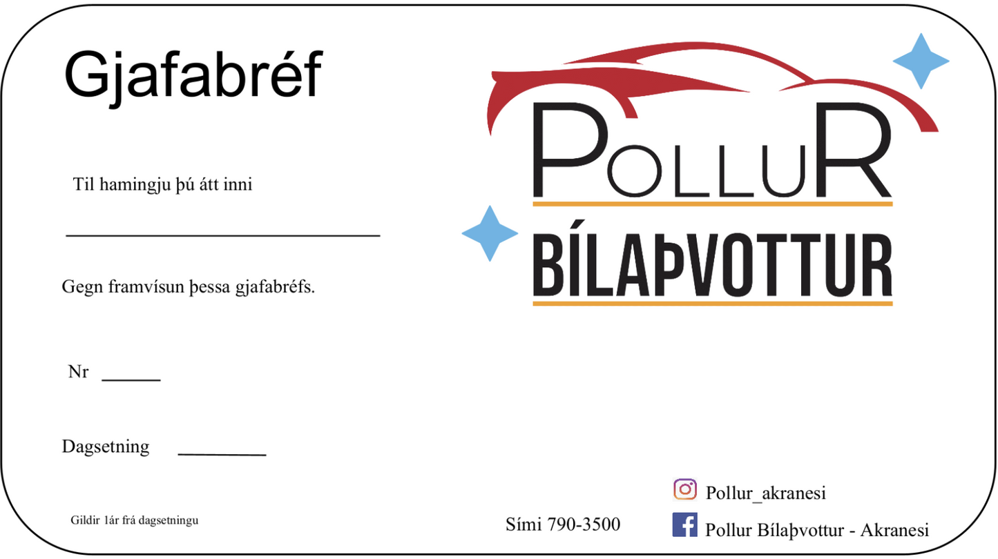Gjafabréf